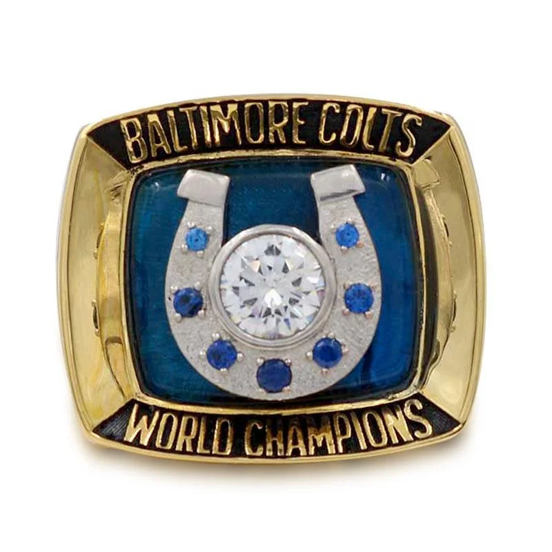 Baltimore colts super deals bowl ring