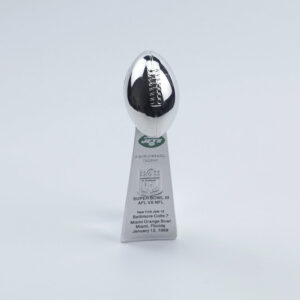 New York Jets Super Bowl Trophy Team Logo