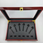 Championship Rings & Trophies Wooden Display Case