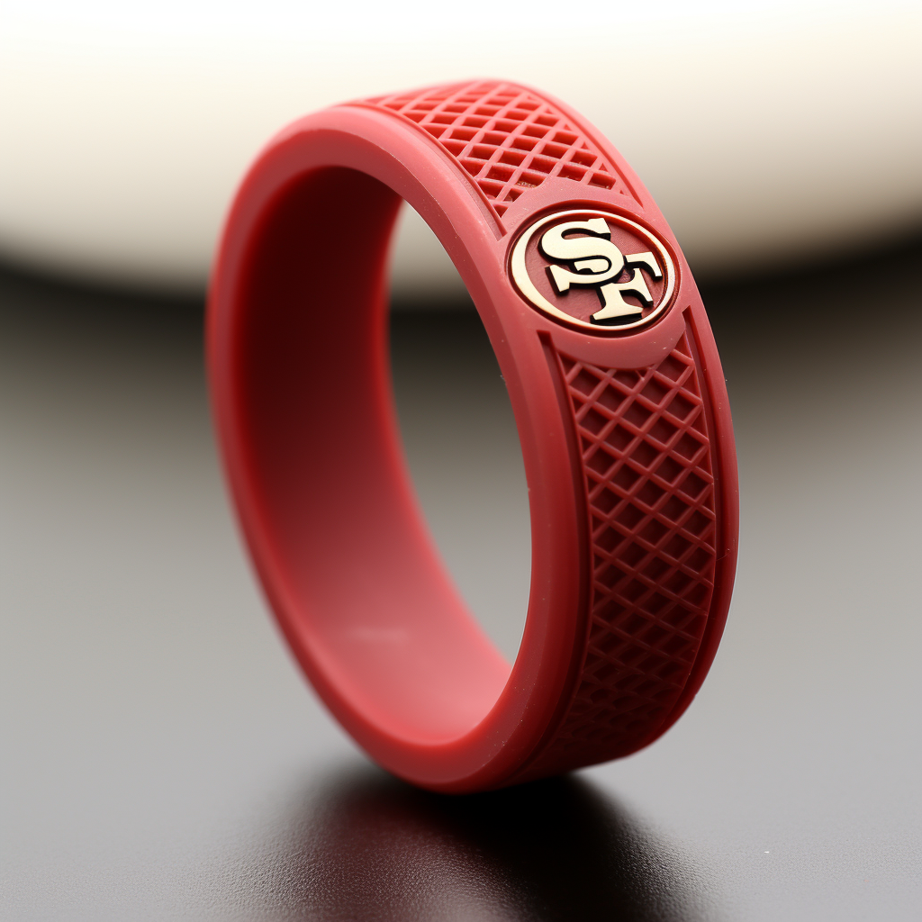 49ers Silicone Ring