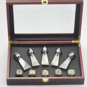 Dallas Cowboys Championship Rings Set & Trophies