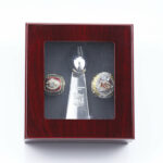 Kansas City Chiefs Premium Replica Championship Rings Set With Trophy