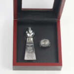 1976 Pittsburgh Steelers Premium Replica Championship Trophy & Ring Set