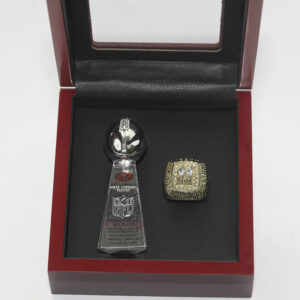 1985 San Francisco 49ers Premium Replica Championship Trophy & Ring Set