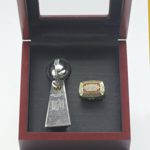 1988 Washington Redskin(Washington Commanders) Premium Replica Championship Trophy & Ring Set
