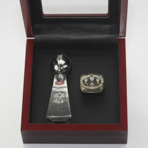 1989 San Francisco 49ers Premium Replica Championship Trophy & Ring Set