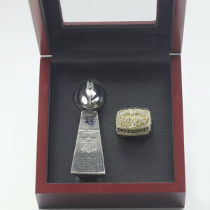 2000 St. Louis Rams (Los Angles Rams) Premium Replica Championship Trophy & Ring Set