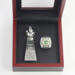 2011 Green Bay Packers Premium Replica Championship Trophy & Ring Set