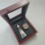 2023 Kansas City Chiefs Premium Replica Championship Trophy & Ring Set